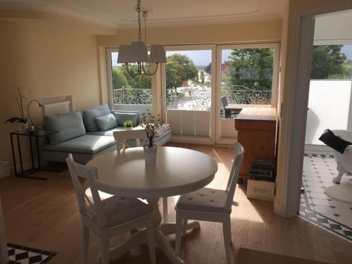 Istumisnurk majutusasutuses Historisches Stadthaus Norden Stadtperle Norden