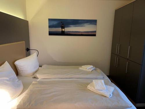 Postel nebo postele na pokoji v ubytování Resort Deichgraf Resort Deichgraf 27-12