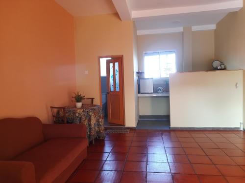 Kuchyň nebo kuchyňský kout v ubytování Serene Inn Kandana