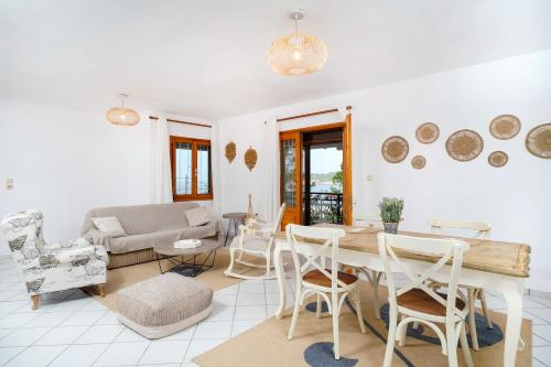 Χώρος καθιστικού στο Dalgiannaki Home