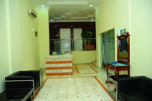 Posezení v ubytování Al Faisal Hotel Suites