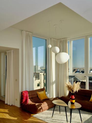 Foto Stijlvolle en lichtrijke design penthouse met prachtig uitzicht te Wenduine 1
