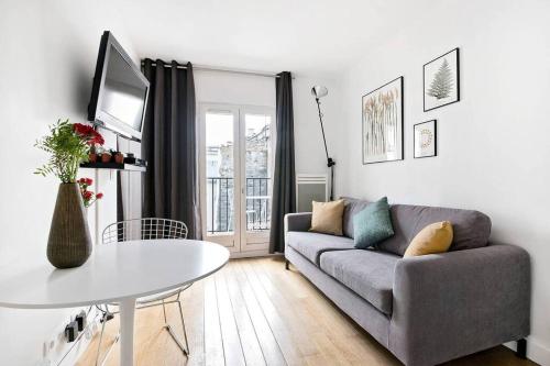 Superbe studio avec balcon au coeur de Montorgueil
