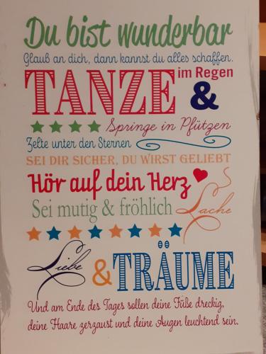 a poster for a concert with the words remember tampa at Villa Tannerhof in Braunlage