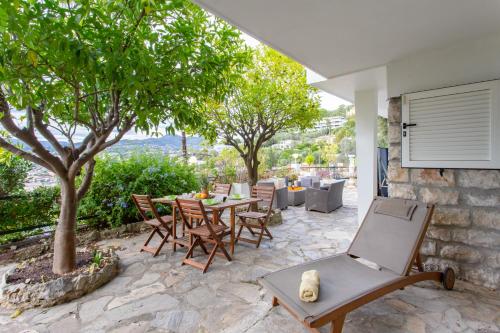 Beautiful villa with panoramic view over Nice