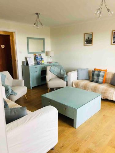 Χώρος καθιστικού στο Harbour View - apartment near Anstruther harbour