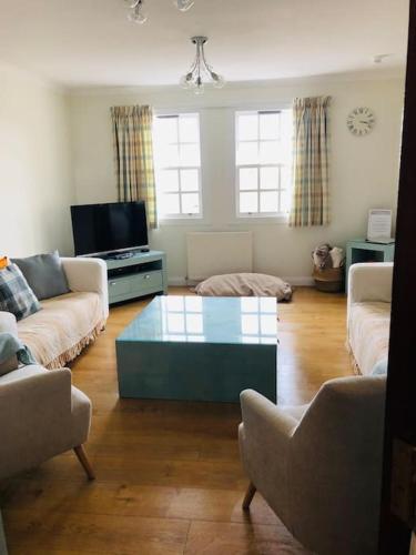 Χώρος καθιστικού στο Harbour View - apartment near Anstruther harbour