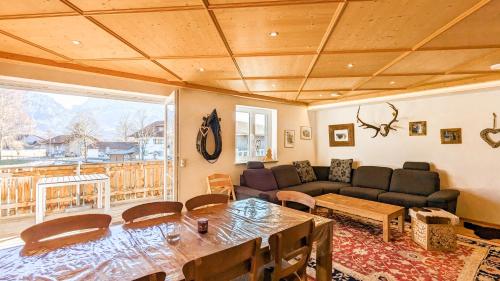 Posezení v ubytování Ferienwohnung Landliebe