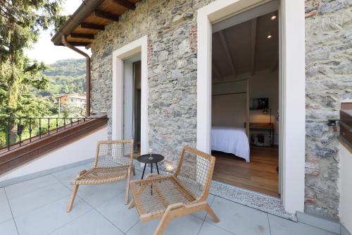 Μπαλκόνι ή βεράντα στο Villa Mojana Bellagio