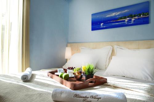 Letto o letti in una camera di Kassandra Village Resort