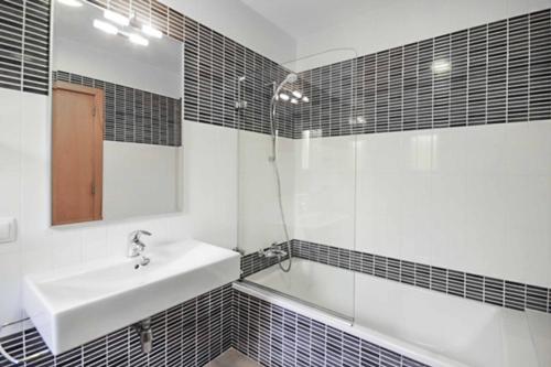 Koupelna v ubytování Villa Verano