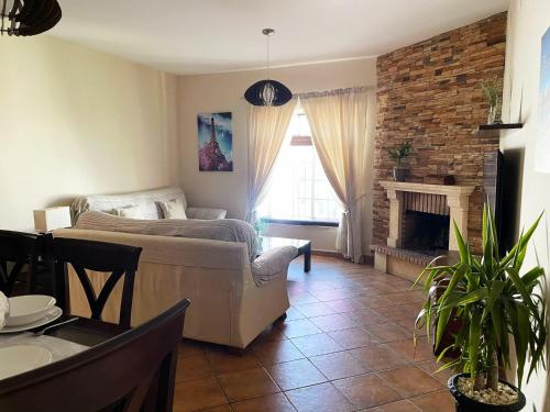 Χώρος καθιστικού στο Chalet Hercules la barrosa