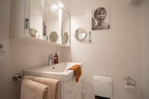 Koupelna v ubytování Marina-View