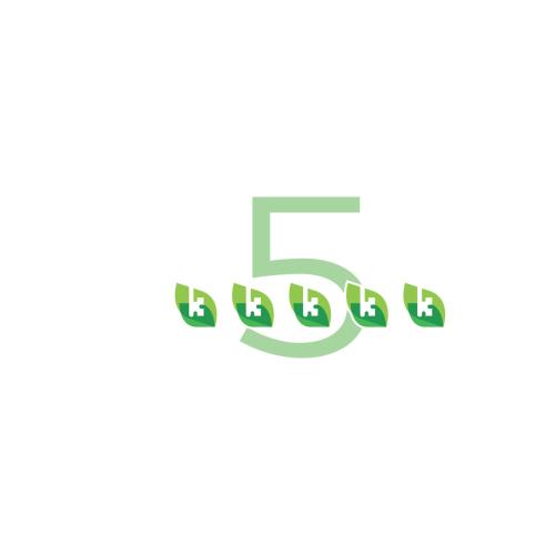 a letter b logo in green on a pink background at Hyatt Place Ottawa West in Ottawa