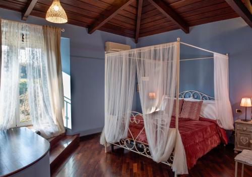 Una cama o camas en una habitación de A'Luggetella