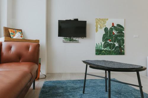 Sunrise Yunqi Teahouseにあるテレビまたはエンターテインメントセンター