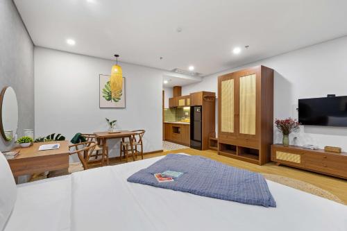 TV o dispositivi per l'intrattenimento presso Lagom Boutique Hotel Da Nang