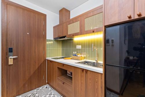 Cucina o angolo cottura di Lagom Boutique Hotel Da Nang