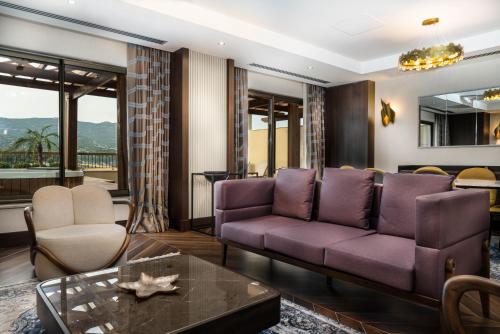 Χώρος καθιστικού στο BN Hotel Thermal & Wellness