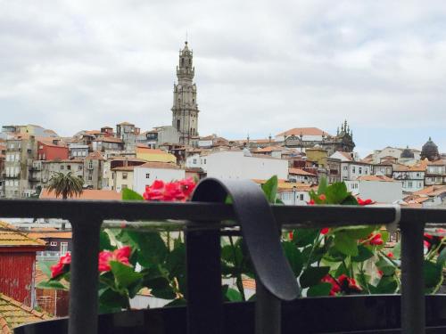 a view of a city from a balcony at Urban Apartment Casa da Portela in Porto