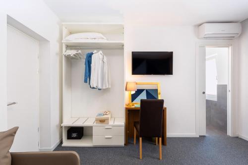 Et tv og/eller underholdning på Hotel Aurora