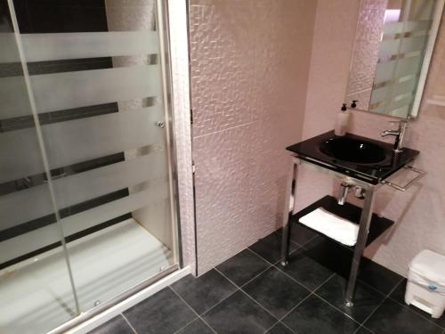 Koupelna v ubytování Hello Villarreal Suites