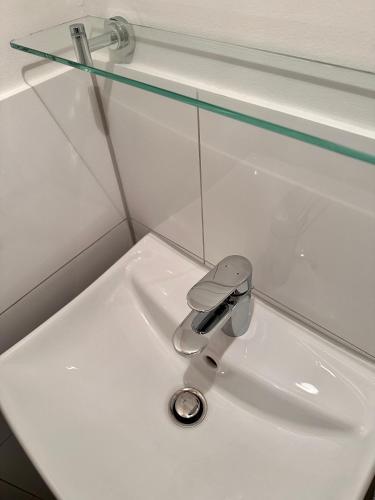 Koupelna v ubytování Altstadthotel Hayk am Rhein