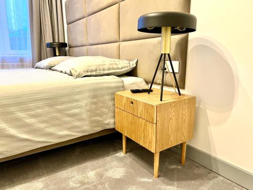 Katil atau katil-katil dalam bilik di Apartament RadMila2 Premium