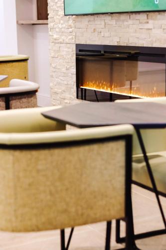 Χώρος καθιστικού στο Best Western Premier Heronston Hotel & Spa