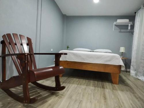 Tempat tidur dalam kamar di Casa San Gerardo