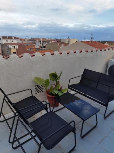 Μπαλκόνι ή βεράντα στο LOFT A RODA DE BERÀ