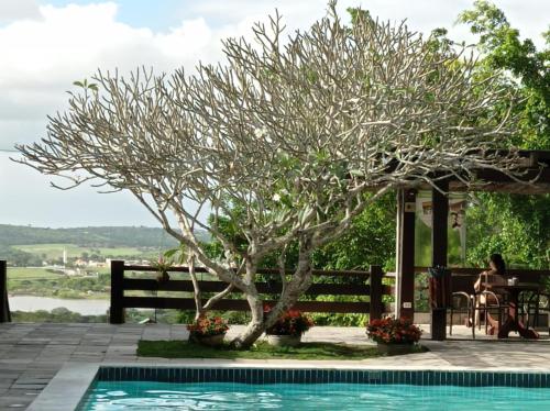 Πισίνα στο ή κοντά στο Flat Monte Castelo Gravatá 2 Quartos Condomio Ao lado da Fazendinha