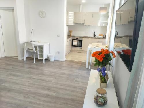 Kuchyň nebo kuchyňský kout v ubytování New apartment - MEMO - Le Locle