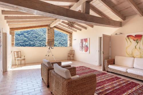 Un lugar para sentarse en B&B Can Jan