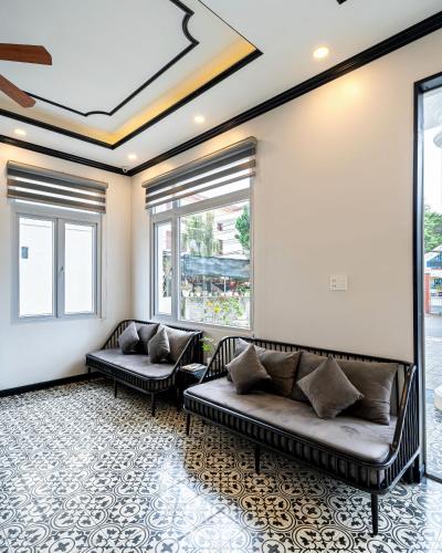 Гостиная зона в Nature Hotel - Luong The Vinh