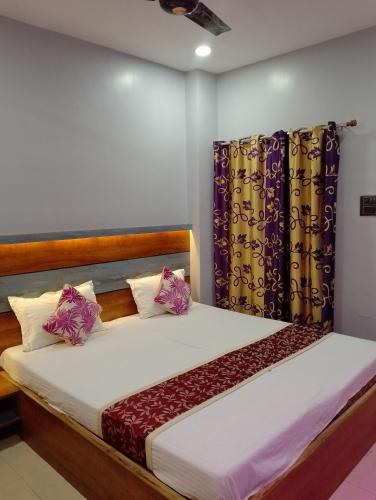 Postel nebo postele na pokoji v ubytování Hotel City Park