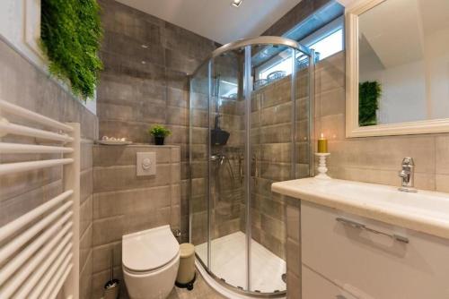 Ένα μπάνιο στο Apartments Wellness & Beauty