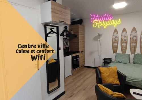 **Studio Holidays** Centre ville 20 m2