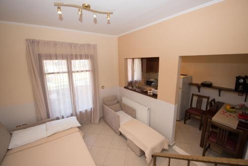 Katil atau katil-katil dalam bilik di Erikousa Villas by CorfuEscapes