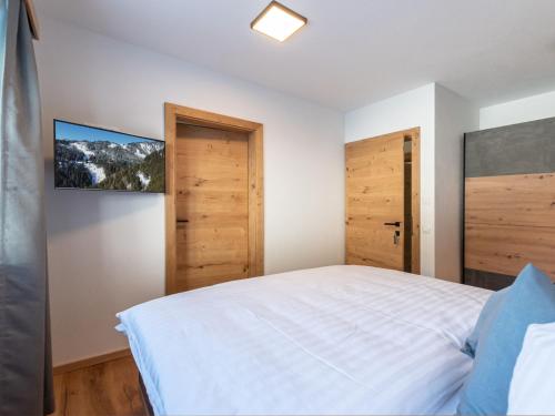 Katil atau katil-katil dalam bilik di Holiday Home Ferienwohnung Alpenauszeit by Interhome