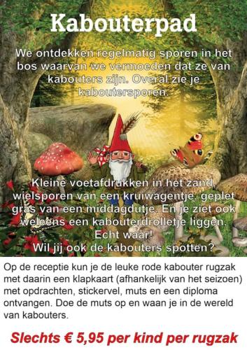 a page of a poem with a picture of a garden at Te Huur: leuke 4-persoons Stacaravan op top locatie! in Hoenderloo