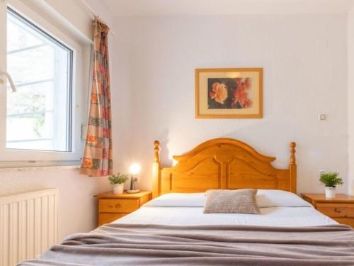 Postel nebo postele na pokoji v ubytování Apartment Escudos-5 by Interhome