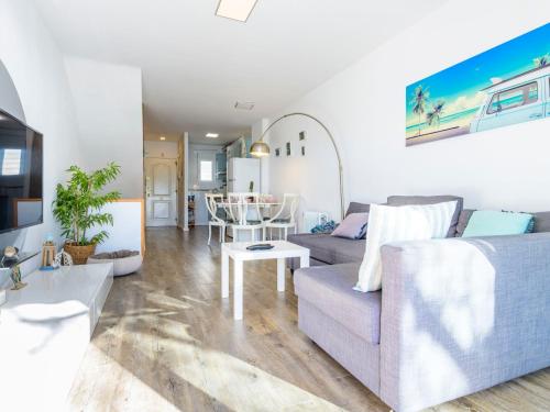 A seating area at Holiday Home Brisa Mar by Interhome