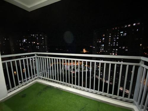 Balkón nebo terasa v ubytování D'PUDINA