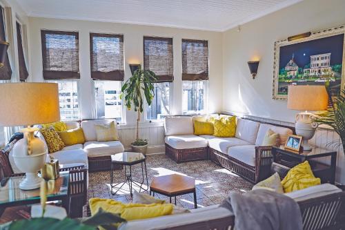 Posezení v ubytování Hotel Fauchere
