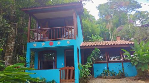 Bygningen som feriehuset ligger i