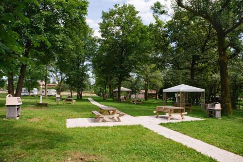 Zahrada ubytování Camping Future Is Nature Playground