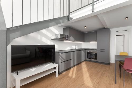 Una cocina o cocineta en Casa da Suite Mirabello