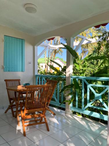 Un balcón o terraza de Gîte Zandoli Koko