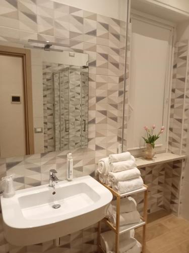 Hotel Porta Riveraにあるバスルーム